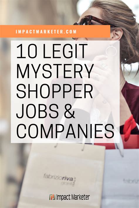 reputable mystery shopping companies|Best Mystery Shopping Jobs: The Legitimate .
